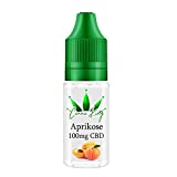 CBD Premium Liquid von Canna King 500mg 300mg 200mg 100mg 50mg Nikotionfrei (ApricotKiss, 100mg)