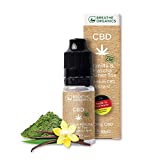 Premium activeCBD Liquid Vanille & Matcha Grüner Tee von Breathe Organics | CBD Liquid 100mg mit der neuen activeCBD Technologie| Menge 10 ml | nikotinfrei | Made in Germany
