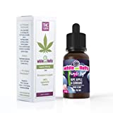 White and Fluffy® 250mg CBD Liquid •Purple Fog• Test-Note 1,4 • PG VG 10ml• Reifer Apfel & Johannisbeere